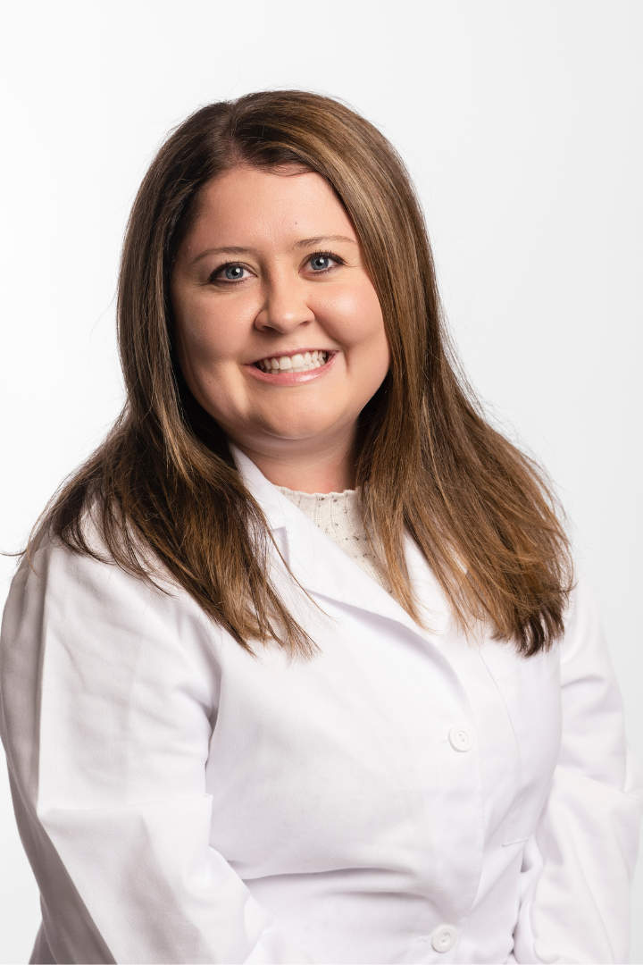 Dr. Lauren Martin Headshot White Coat